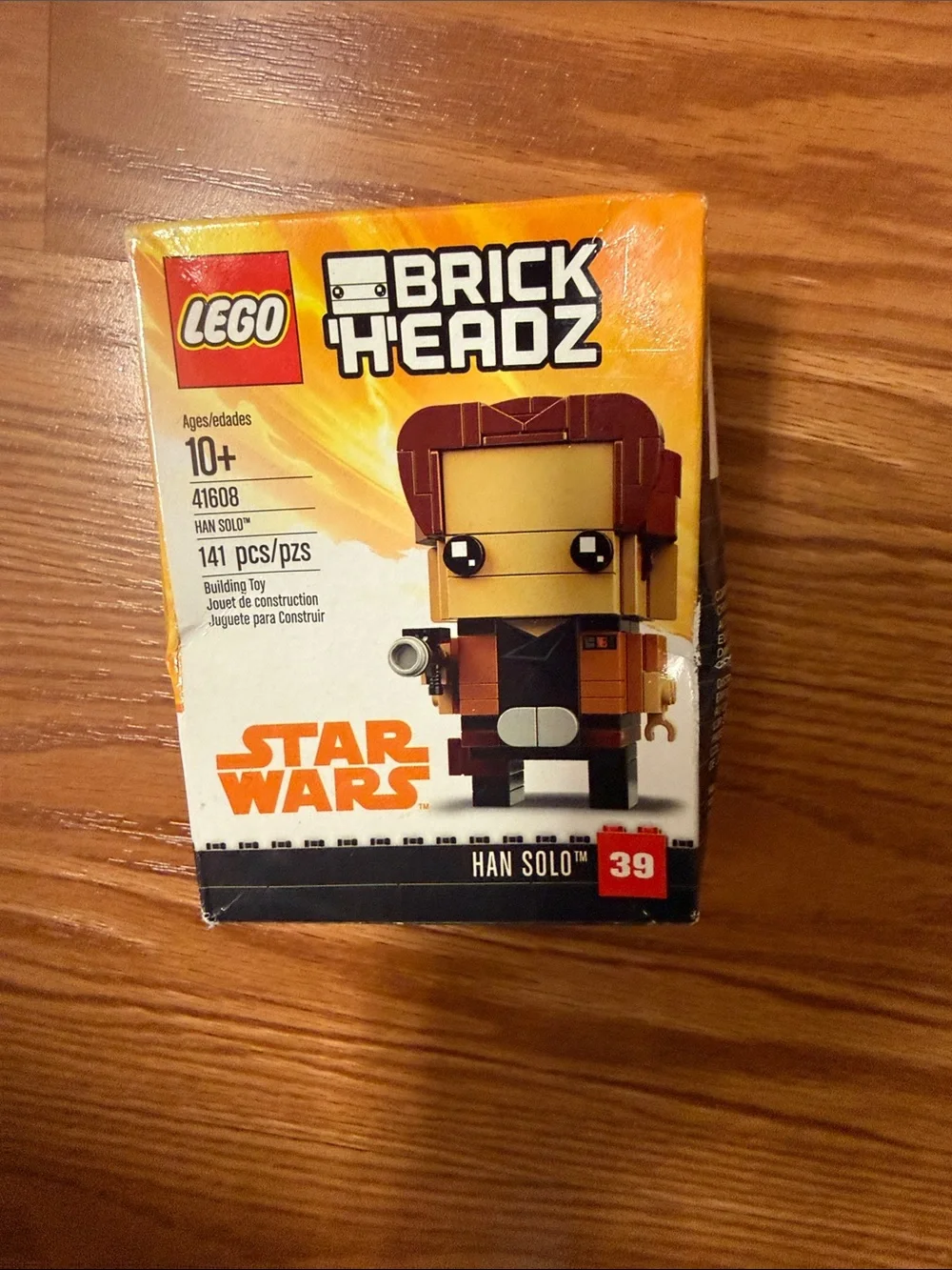 LEGO BrickHeadz Star Wars set 41608 Han Solo new in sealed box retired and rare